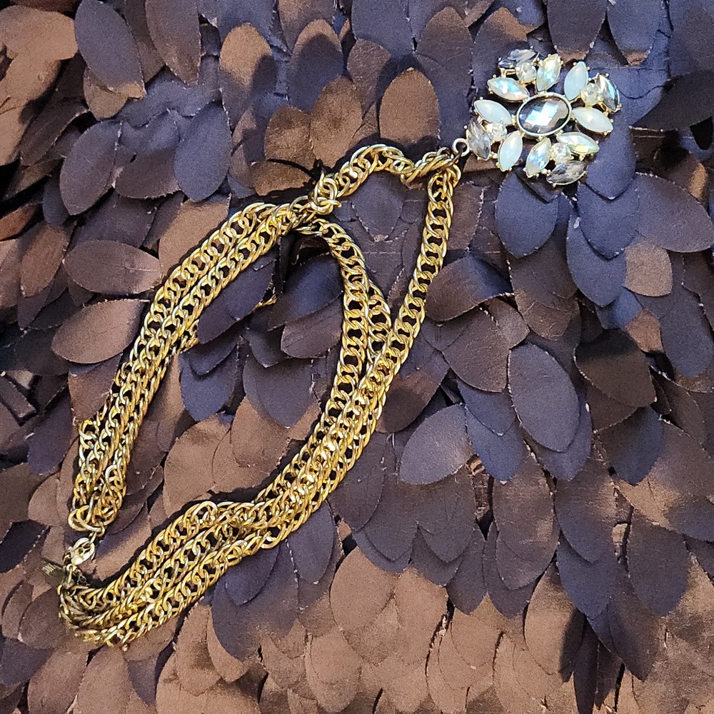 Multi Strand Statement Necklace